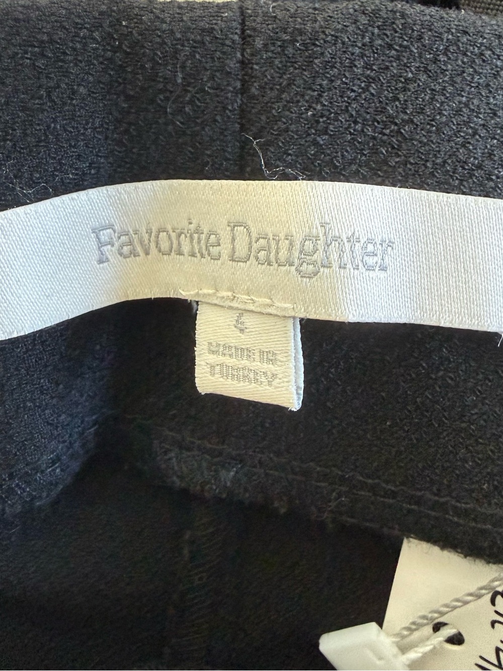 Favorite Daughter ‘Suits You Pants’ Black Slim Ankle Pants with Front Slits - Picture 6 of 10